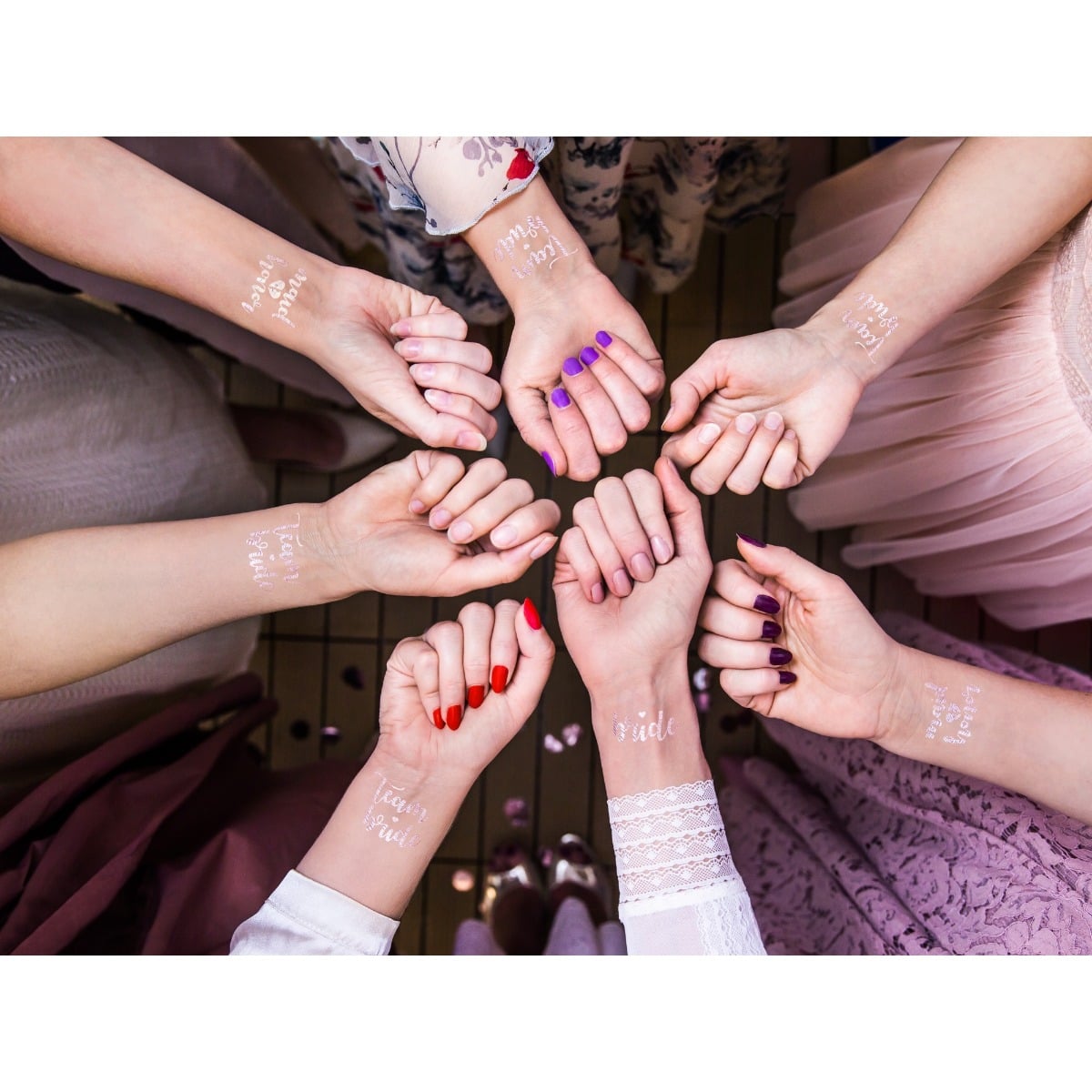 Tatouages - Team bride - Rose gold