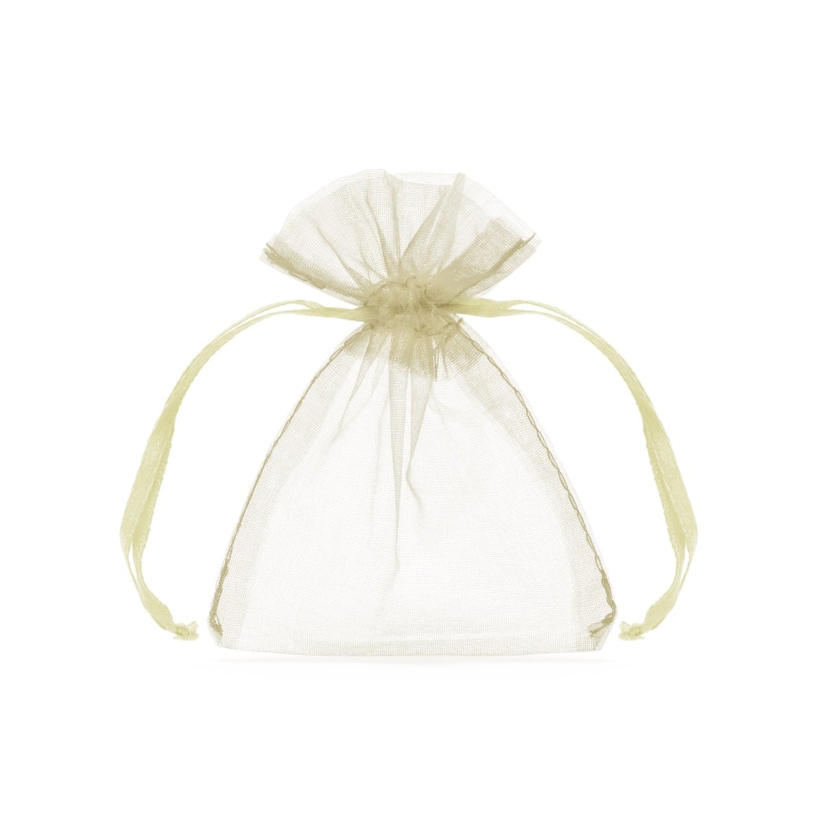 Pochettes Ivoire en organza (10 pièces)