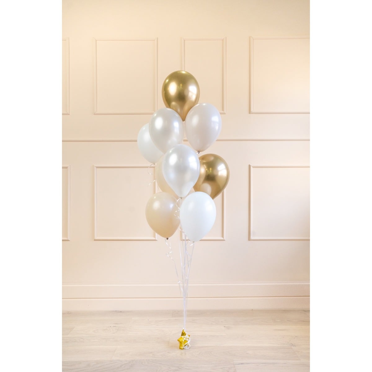 Ballons latex - Mix doré
