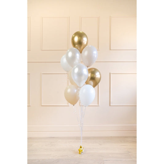 Ballons latex - Mix doré