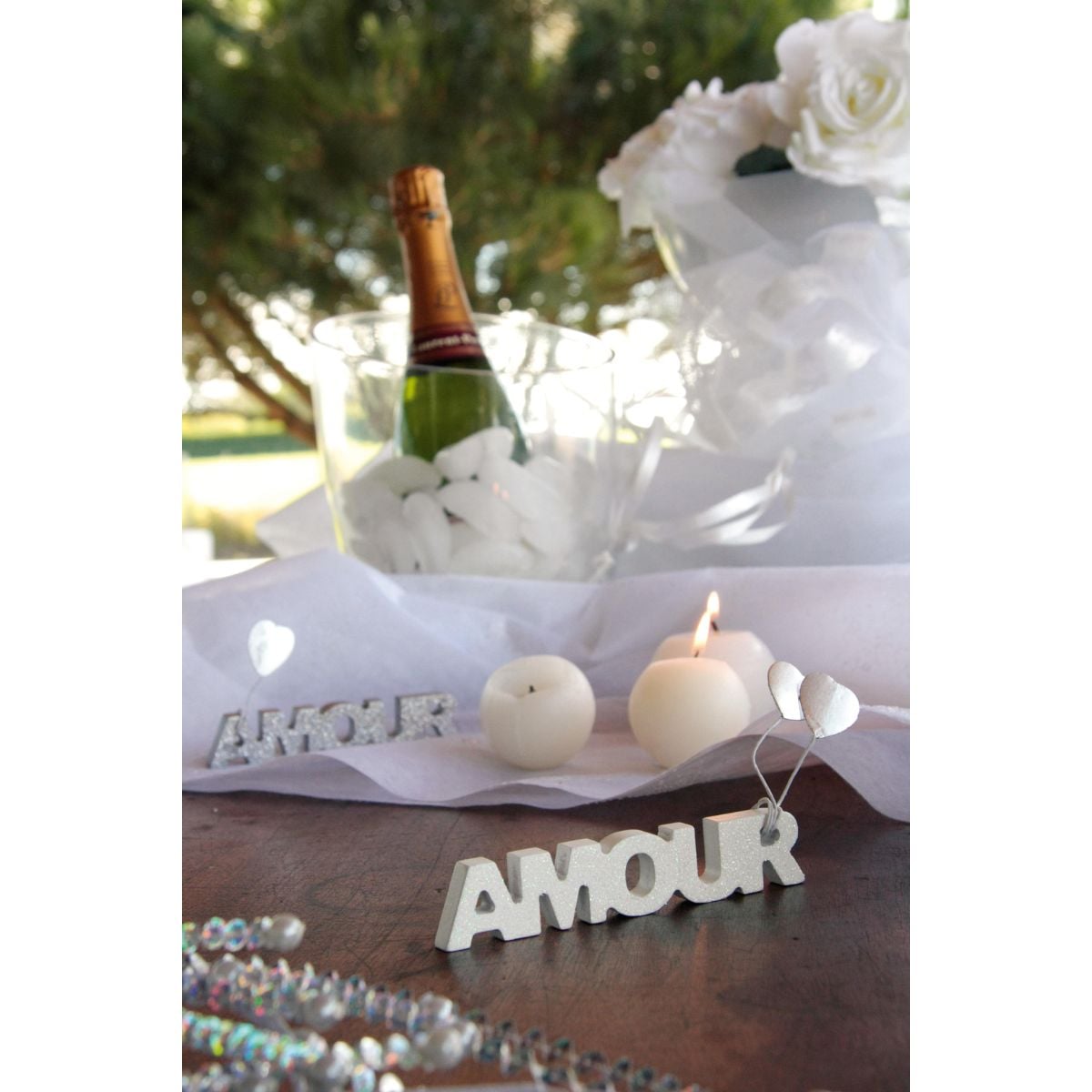 Lettre en bois - Amour