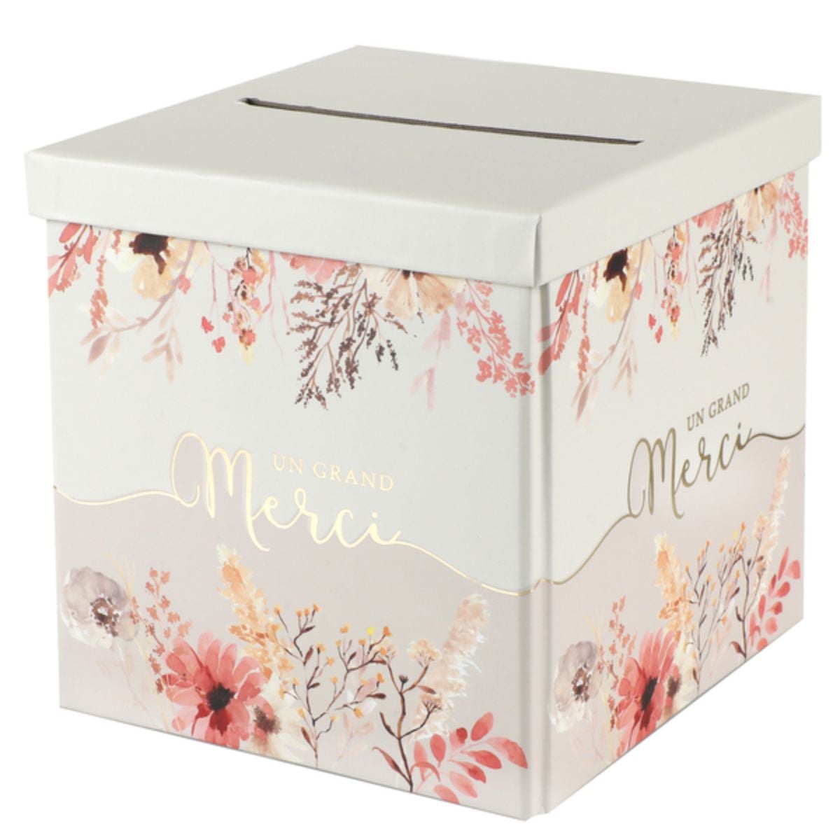 Tirelire - Merci Floral