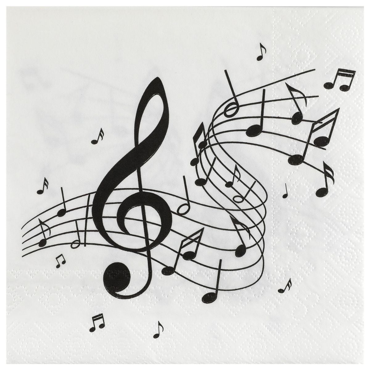Serviettes - Musique