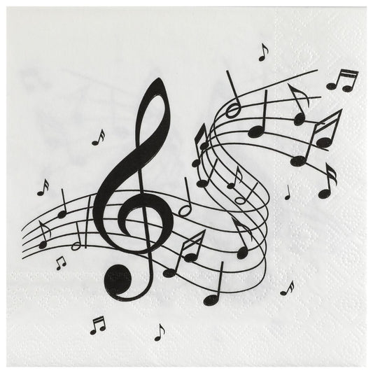 Serviettes - Musique