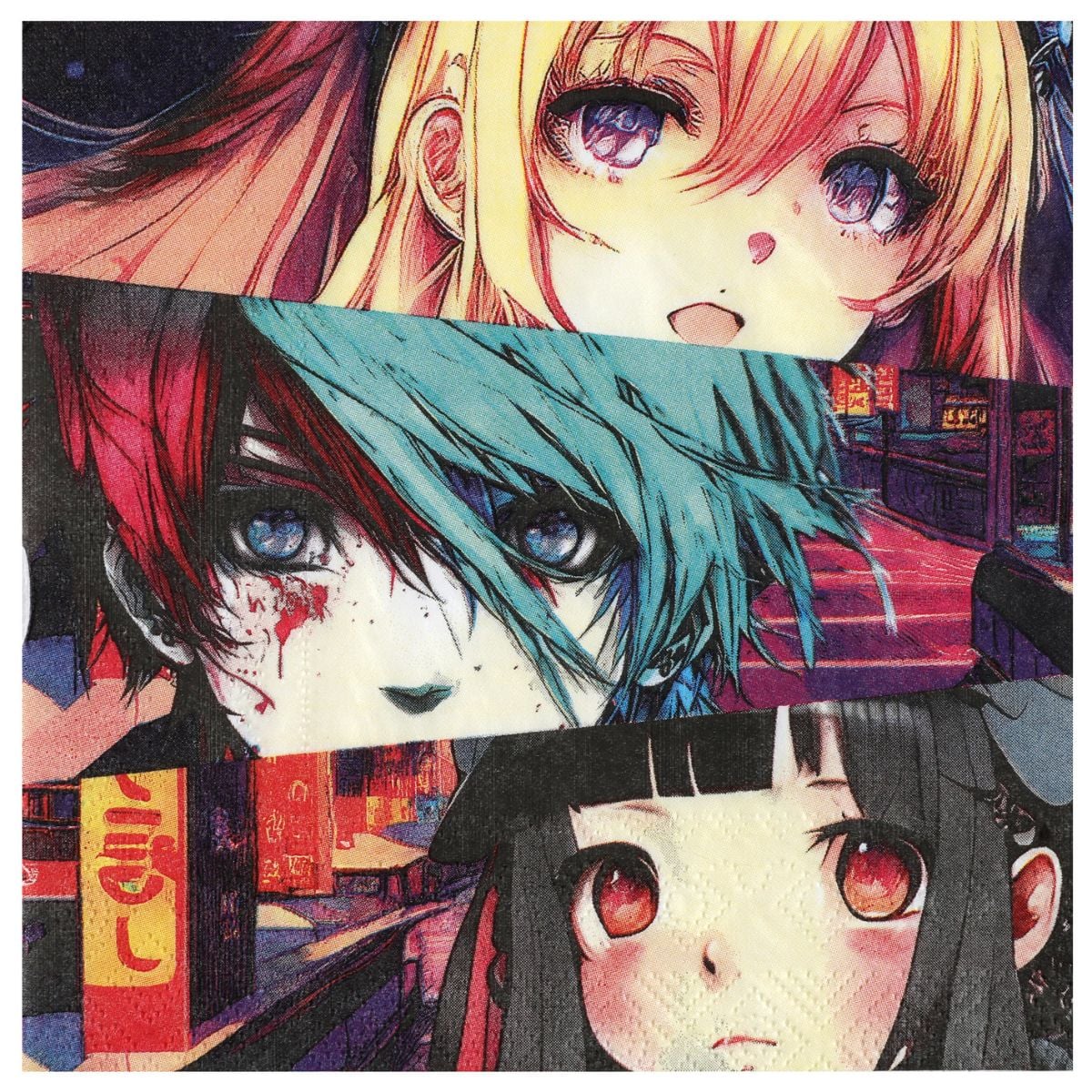 Serviettes - Manga