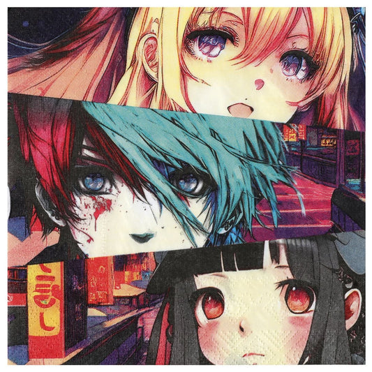 Serviettes - Manga