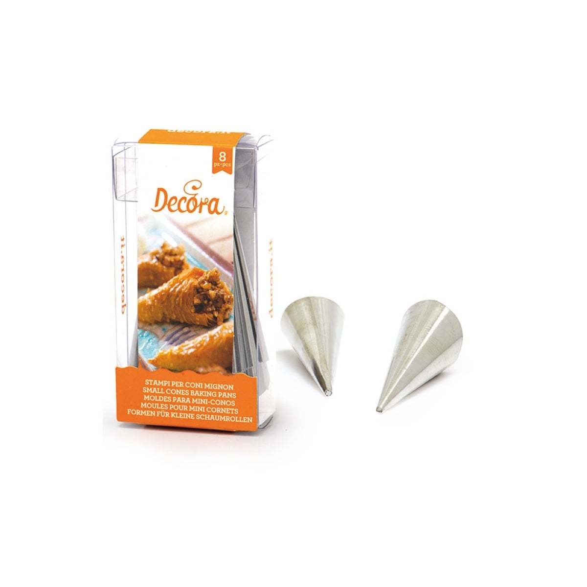 Moule à cornet petit (8pcs)