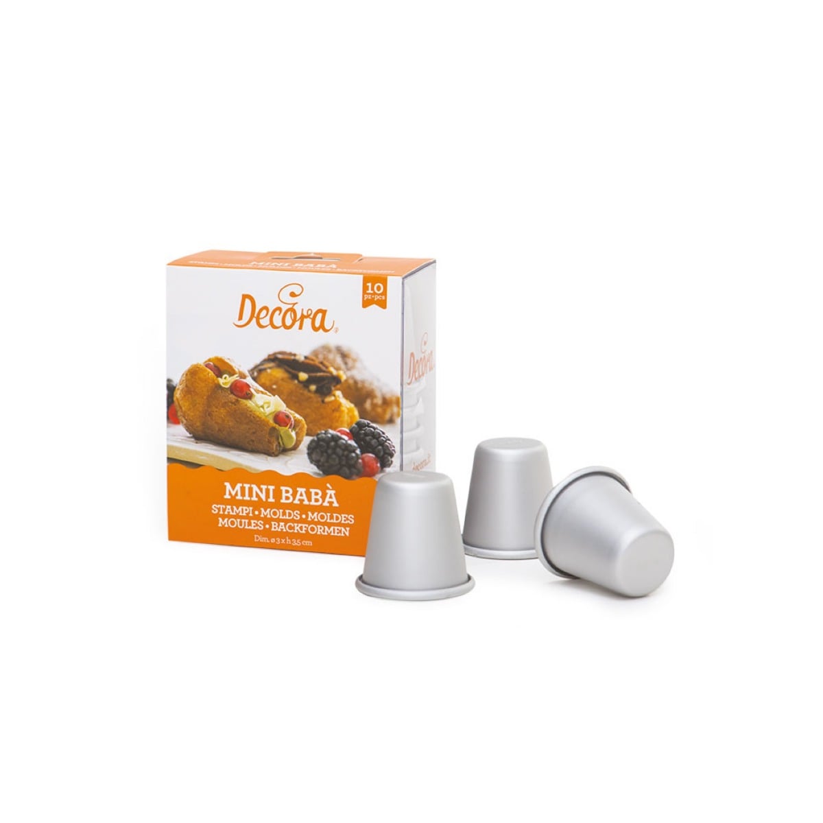 Moules Mini Baba (10pcs)