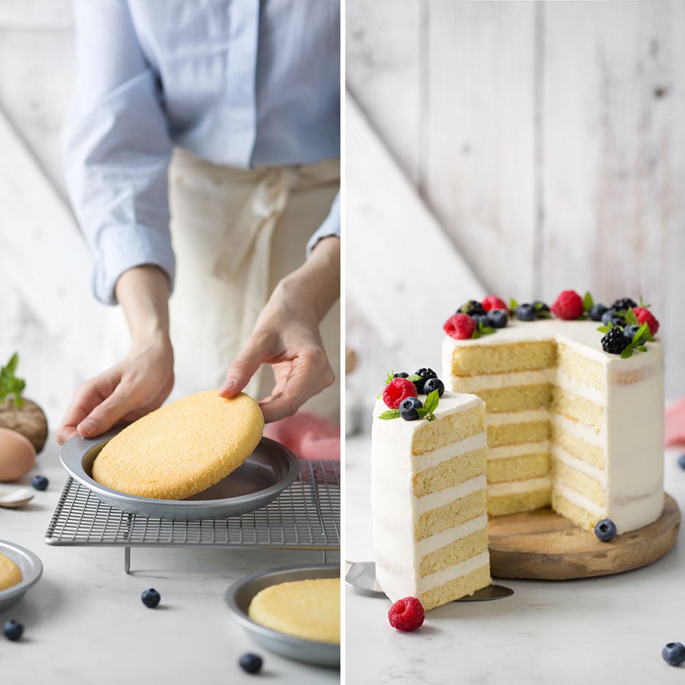 Moule à Gâteau à étages 15cm (5pcs)