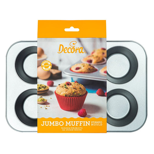 Moule à Muffin Jumbo 9cm (6pcs)