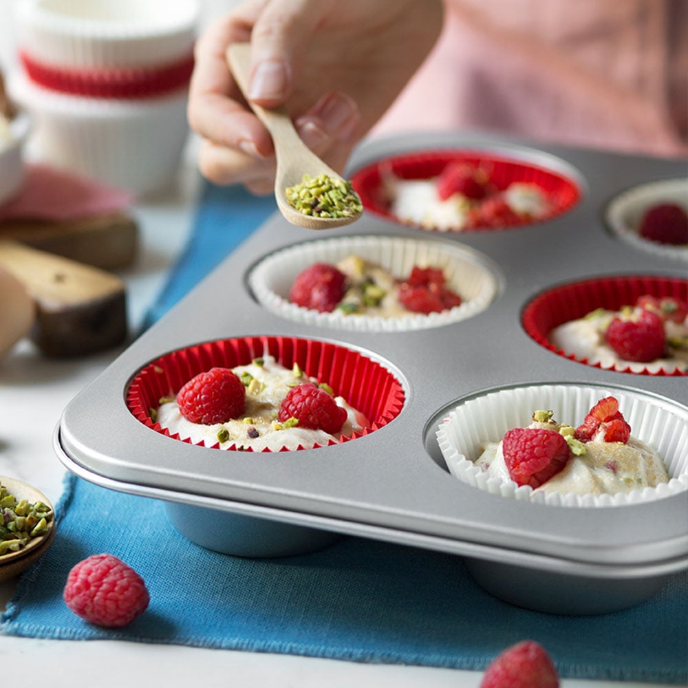Moule à Muffin Jumbo 9cm (6pcs)