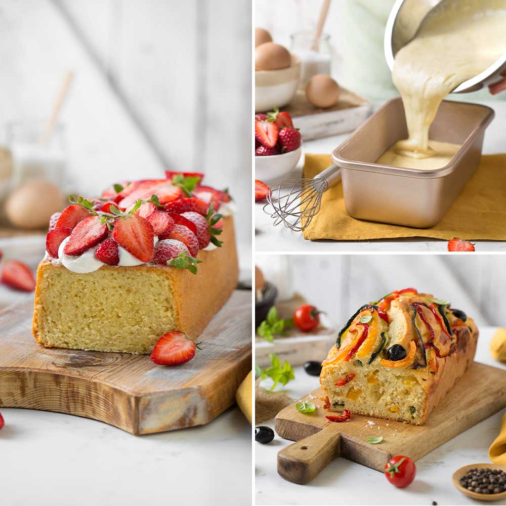 Moule à cake Gold Line - 23cm arrondi