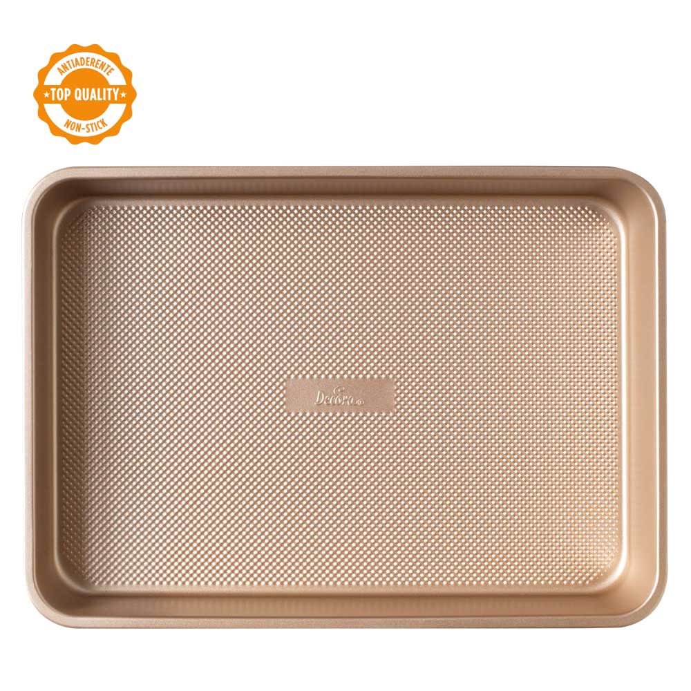 Moule rectangulaire Gold Line - 34cm