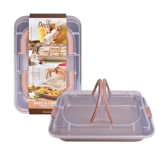 Moule à gâteau avec couvercle de transport