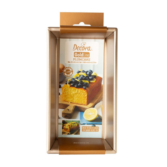 Moule à cake Gold Line - 23cm carré