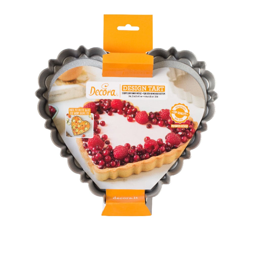 Moule à tarte - Coeur (25cm)