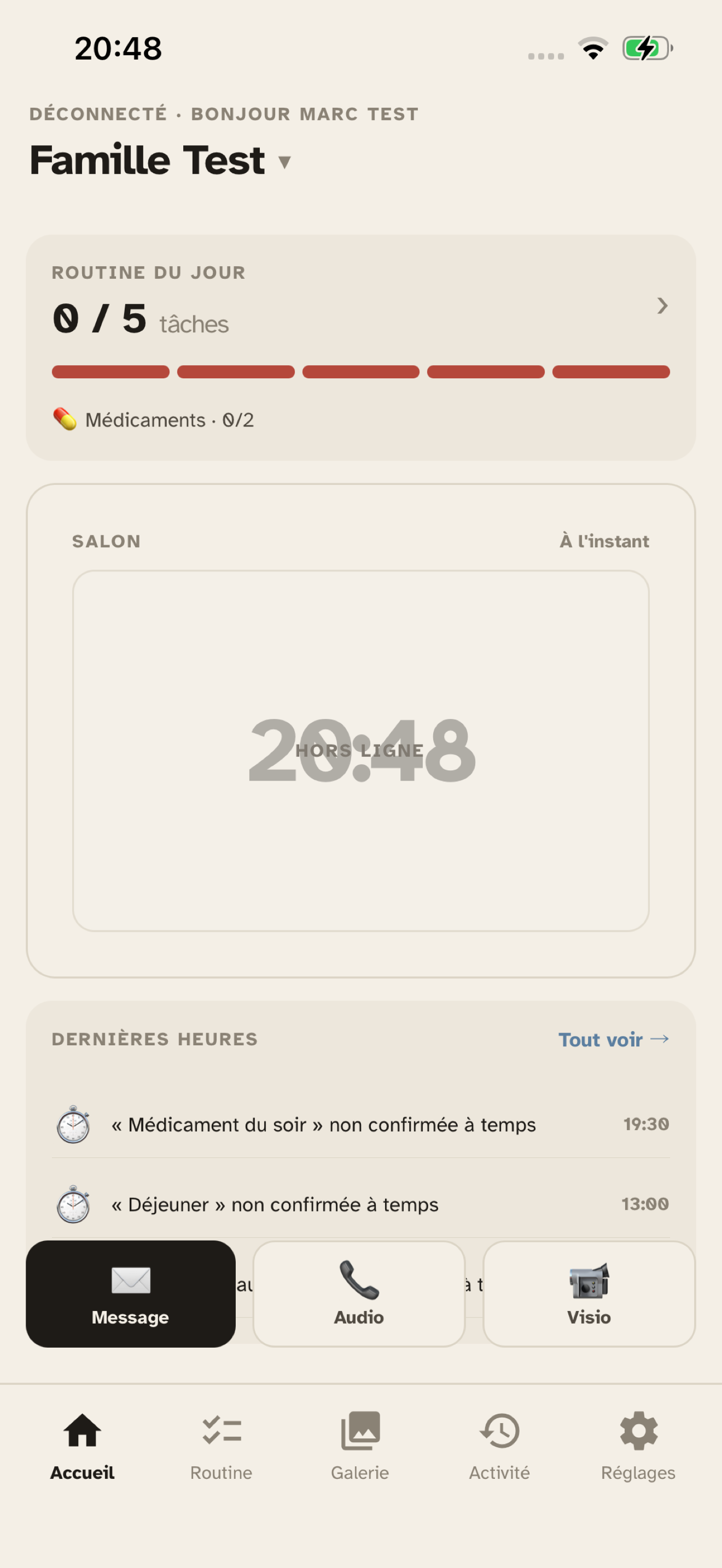 Ally Display 10" — Vernetzte Uhren-Tablette für Ihre älteren Angehörigen