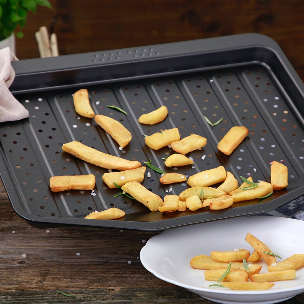 Plaque perforée anti-adhésive Crisp&Fry