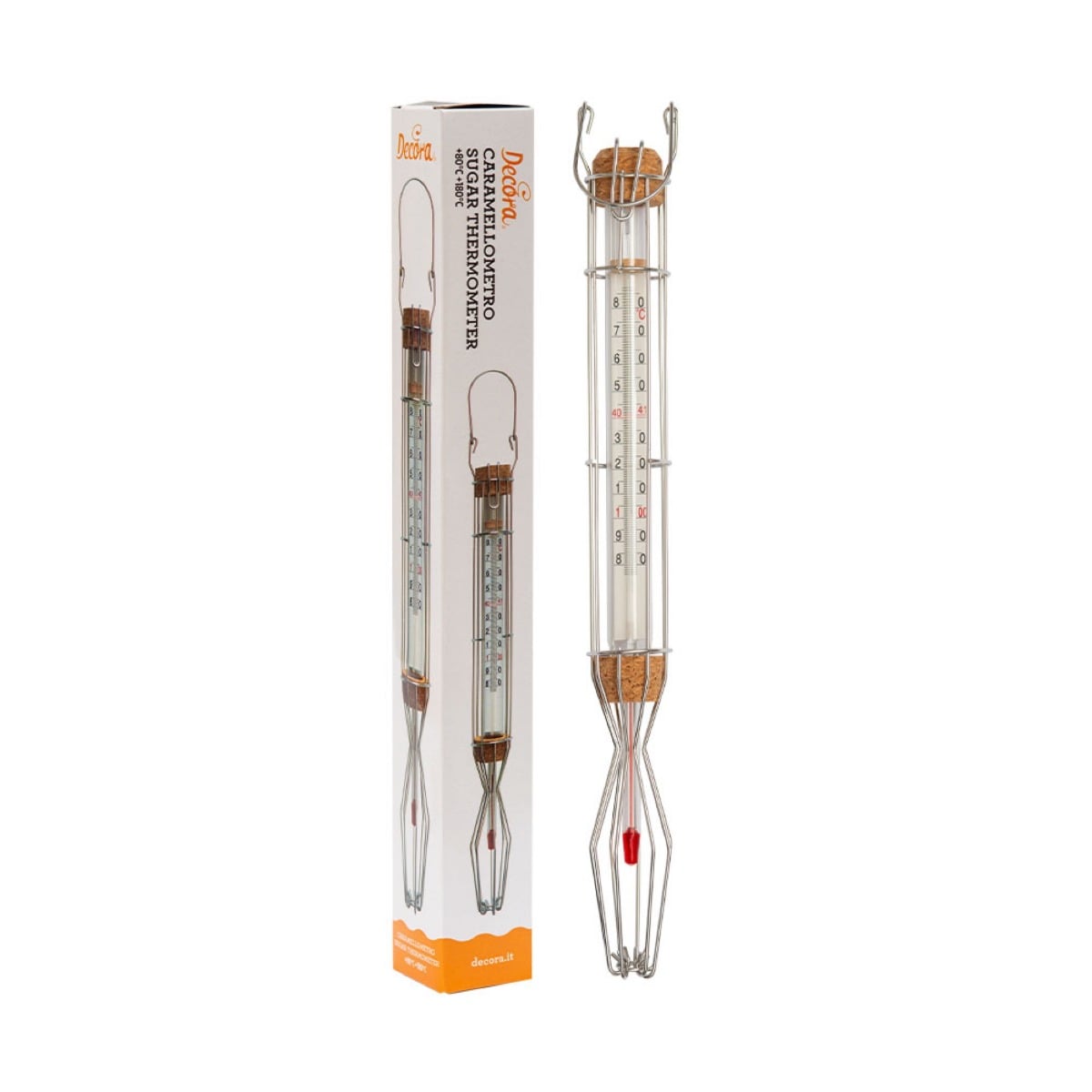 Thermomètre à sucre +80° +180