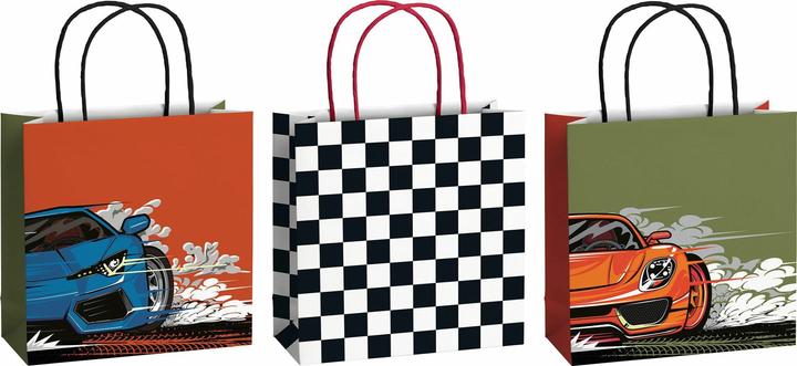 Sac cadeau Schorsch rouge (20 x 8 x 20 cm)