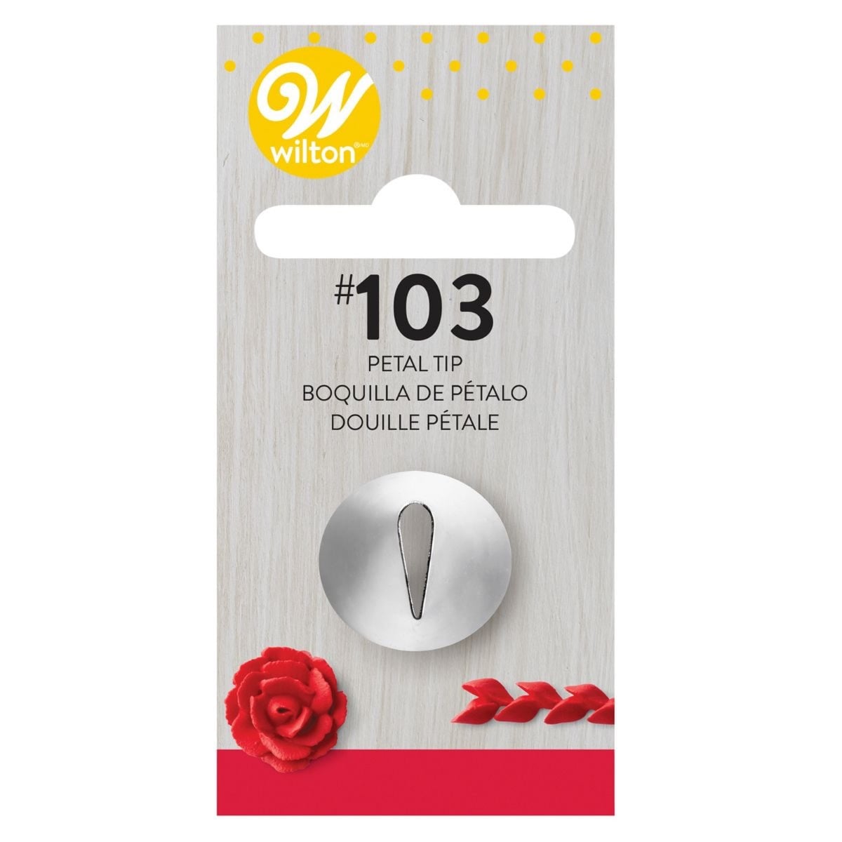 Douille #103 Pétale Cardé