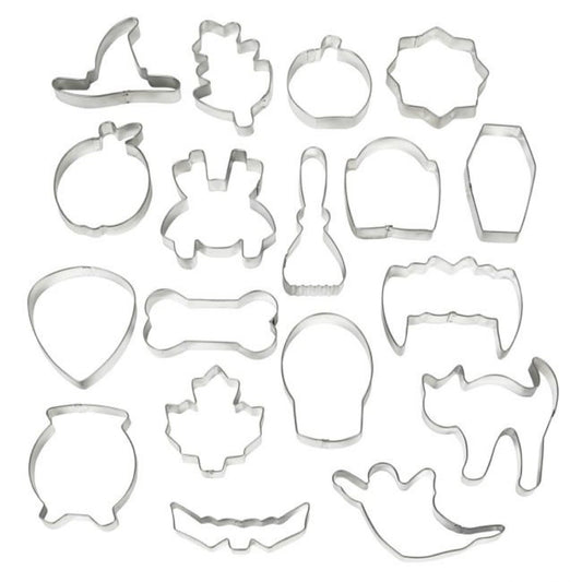 Seau Emportes-pièces Halloween (18pcs)
