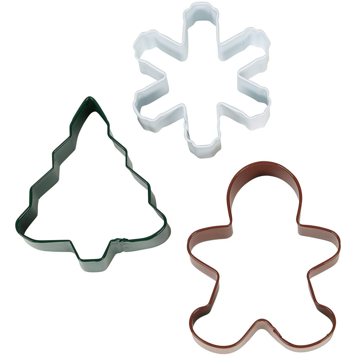 Emporte-pièces - Sapin, flocon, pain d'épice