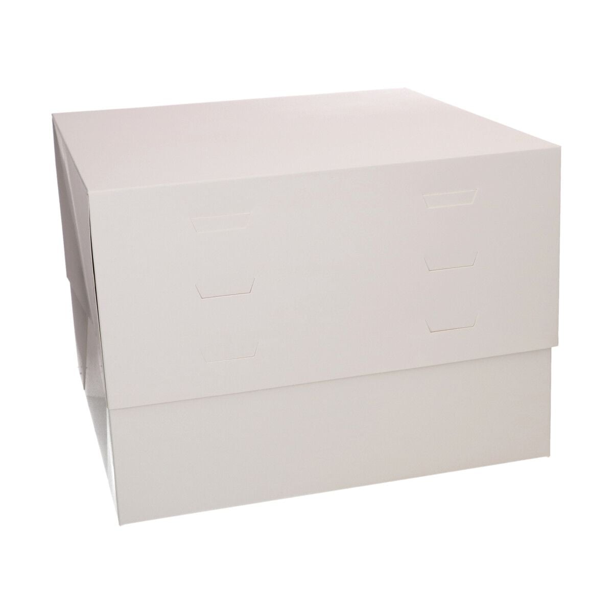 Boîte à Gâteau à hauteur réglable - Blanc - 35 x 20-28 cm