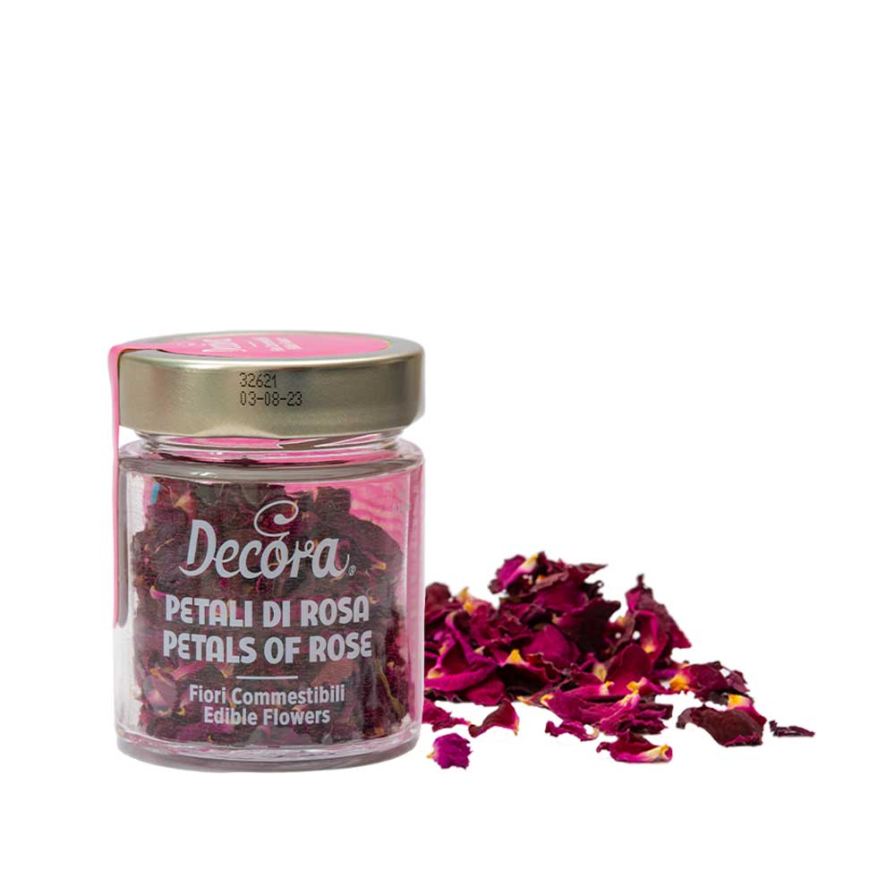 Fleurs comestibles - Pétales de rose