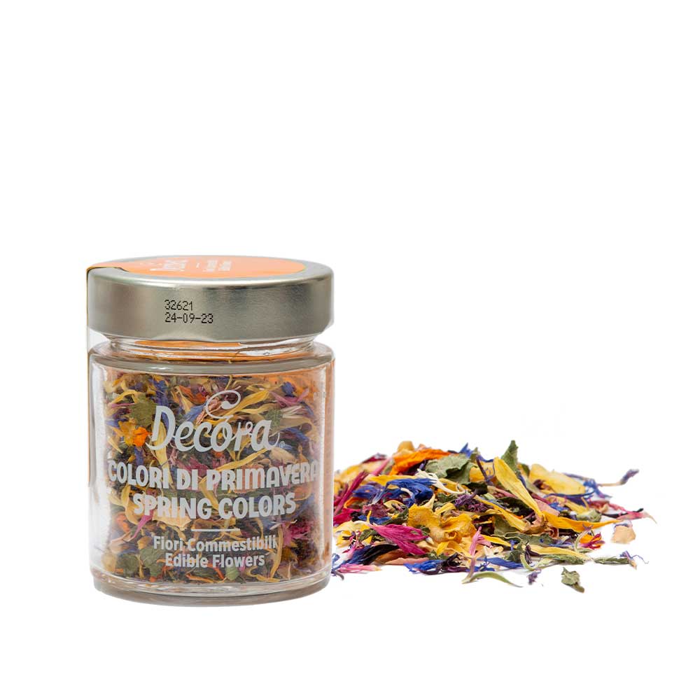 Fleurs comestibles - Couleurs du printemps