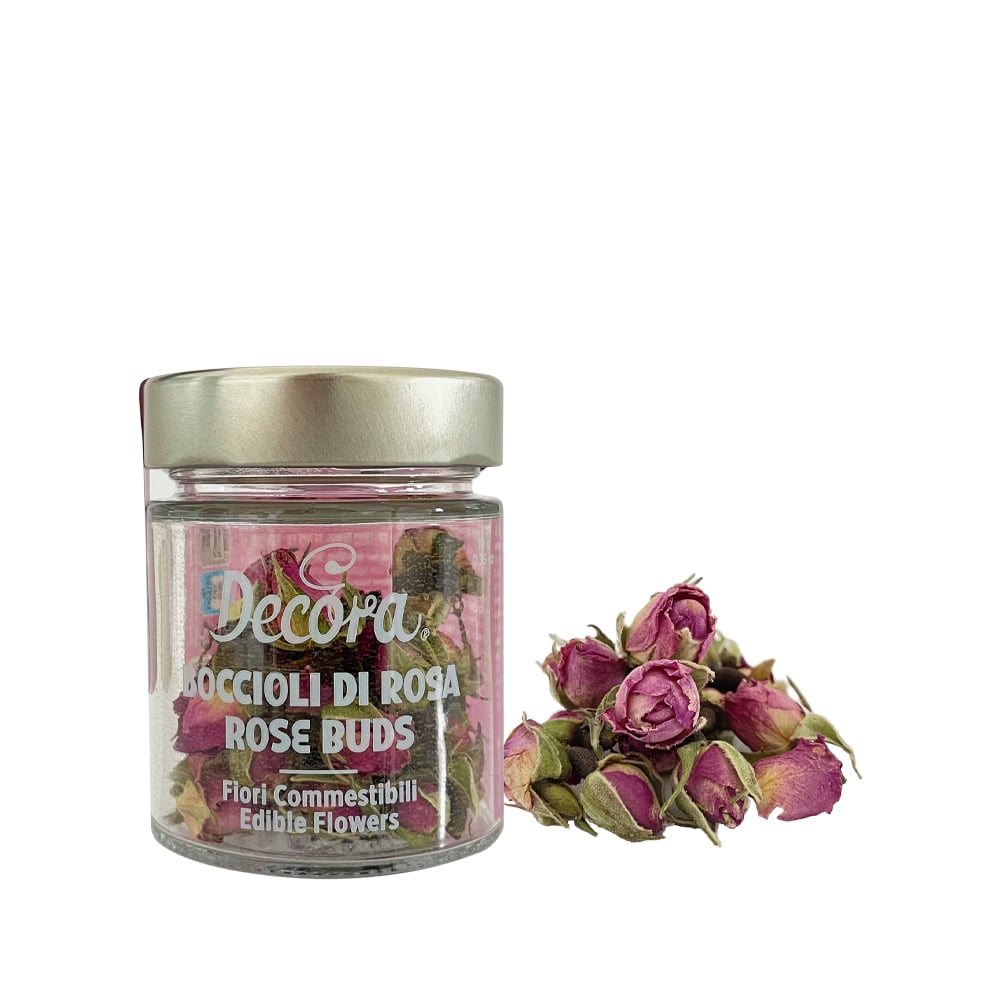 Fleurs comestibles - Boutons de rose (10g)