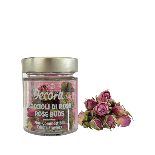 Fleurs comestibles - Boutons de rose (10g)