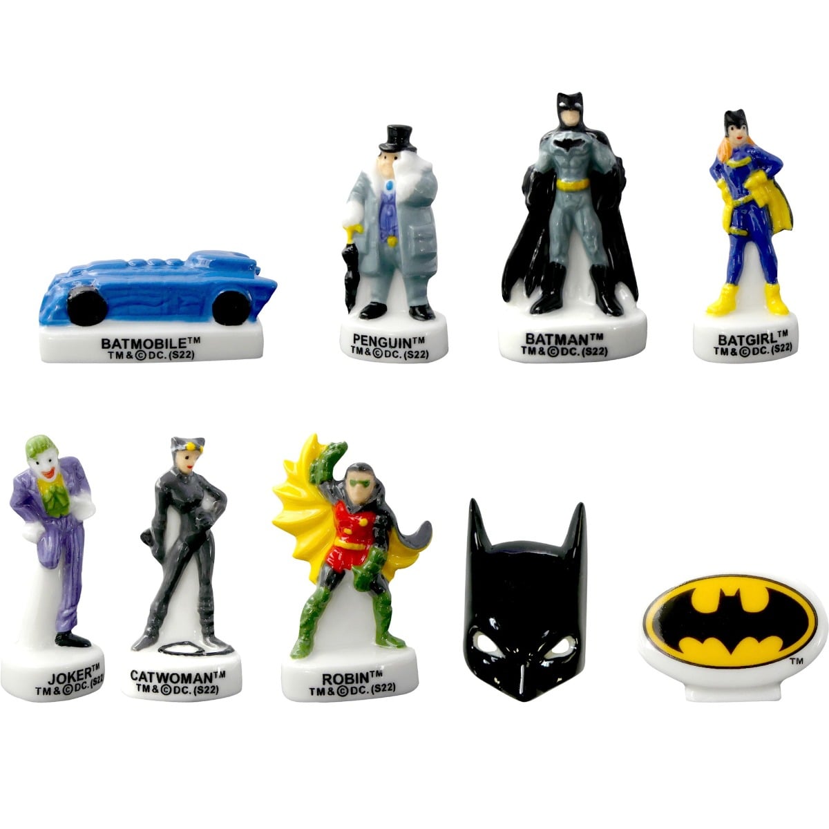 Fèves - Batman (9pcs)