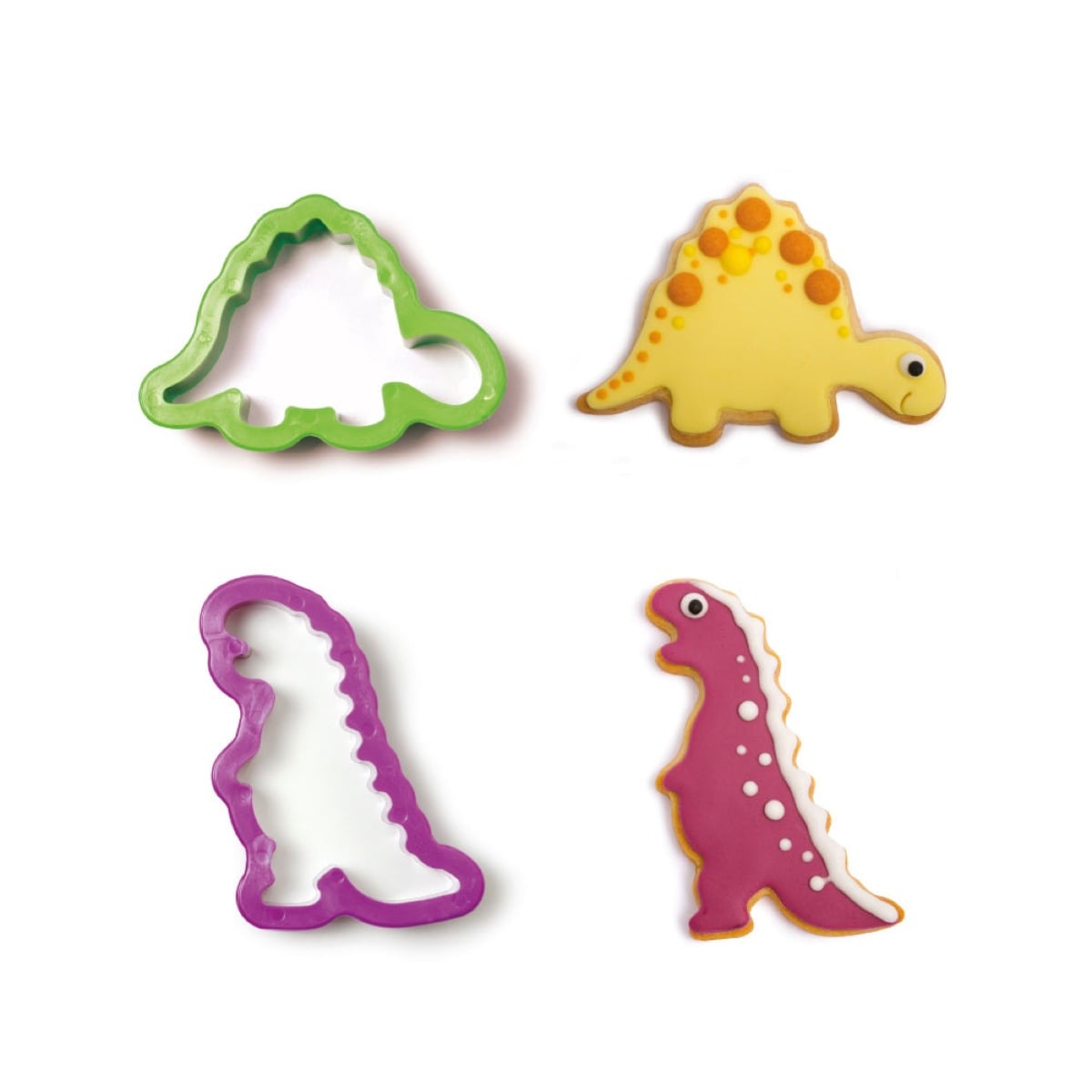 Emporte pièces - Dinosaures 2 (2pcs)