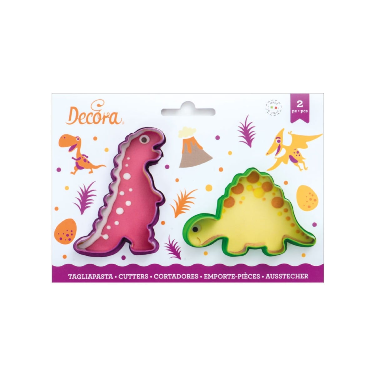 Emporte pièces - Dinosaures 2 (2pcs)