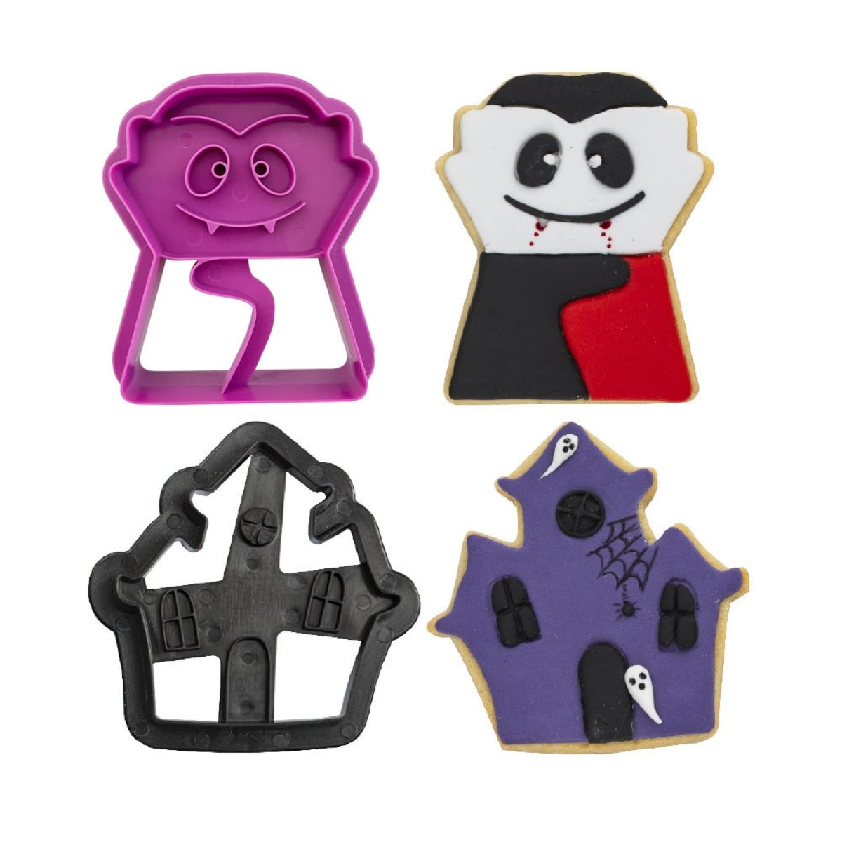 Emporte-pièces - Vampire et Maison Hantée (2pcs)