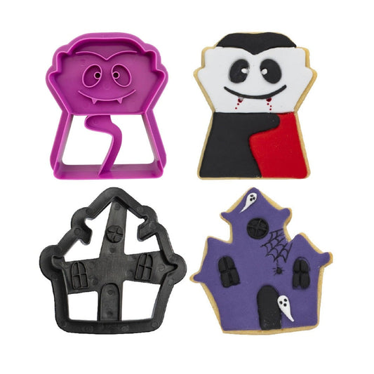 Emporte-pièces - Vampire et Maison Hantée (2pcs)