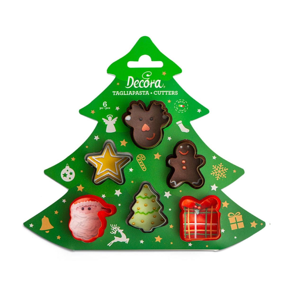 Emporte pièces Mini - Noël (6pcs)
