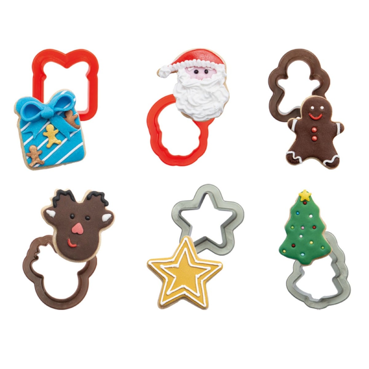 Emporte pièces Mini - Noël (6pcs)