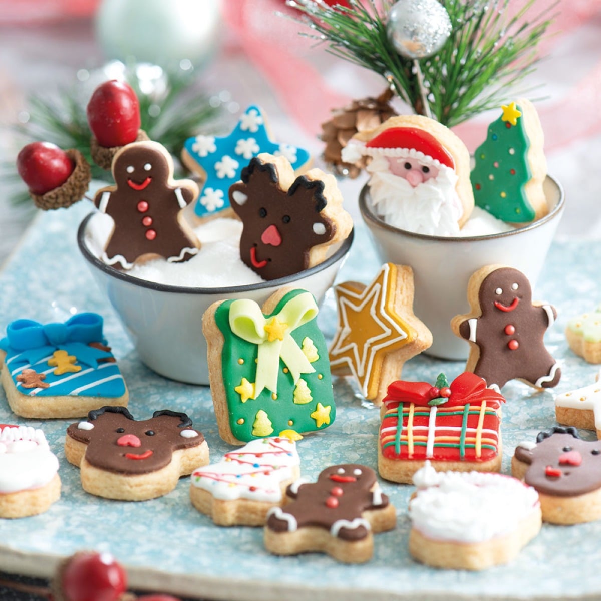 Emporte pièces Mini - Noël (6pcs)