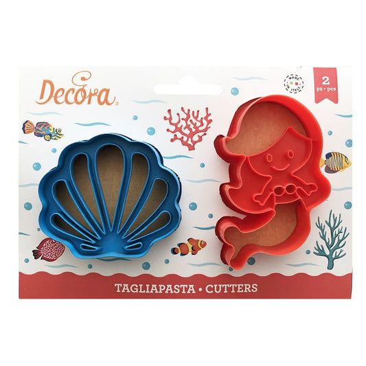 Emporte-Pièces - Sirène et Coquillage
