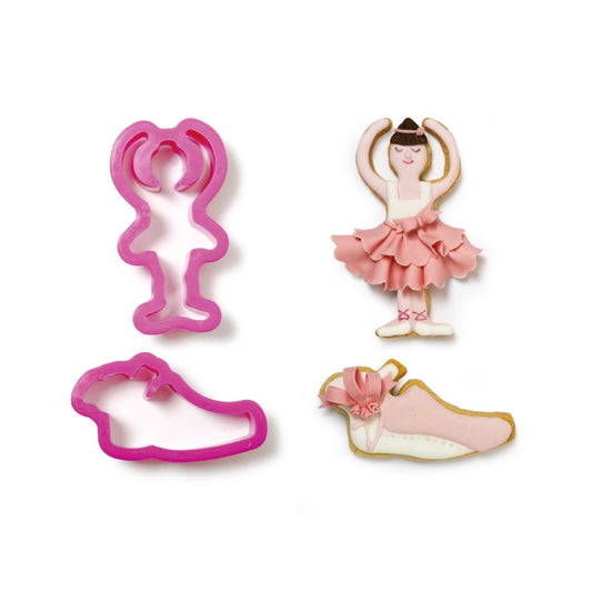 Emporte pièces - Ballerine (2pcs)