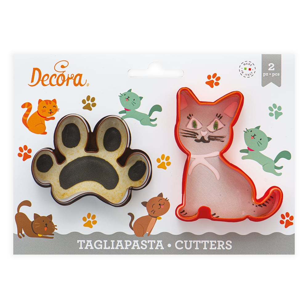 Emporte pièces - Chat (2pcs)