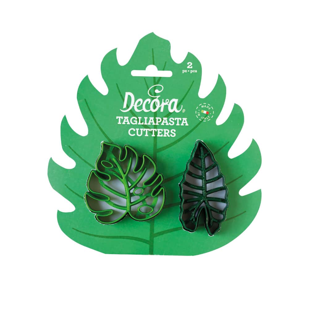 Decora Emporte-pièces feuilles tropicales (2 pièces)