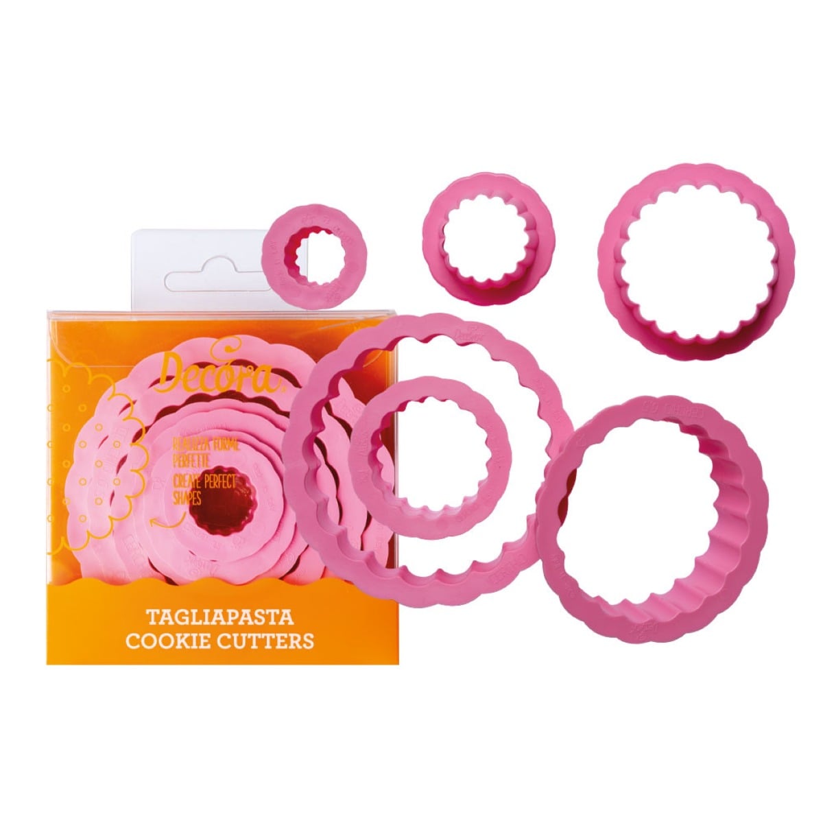 Emporte pièces - Rond Cannelé (6pcs)