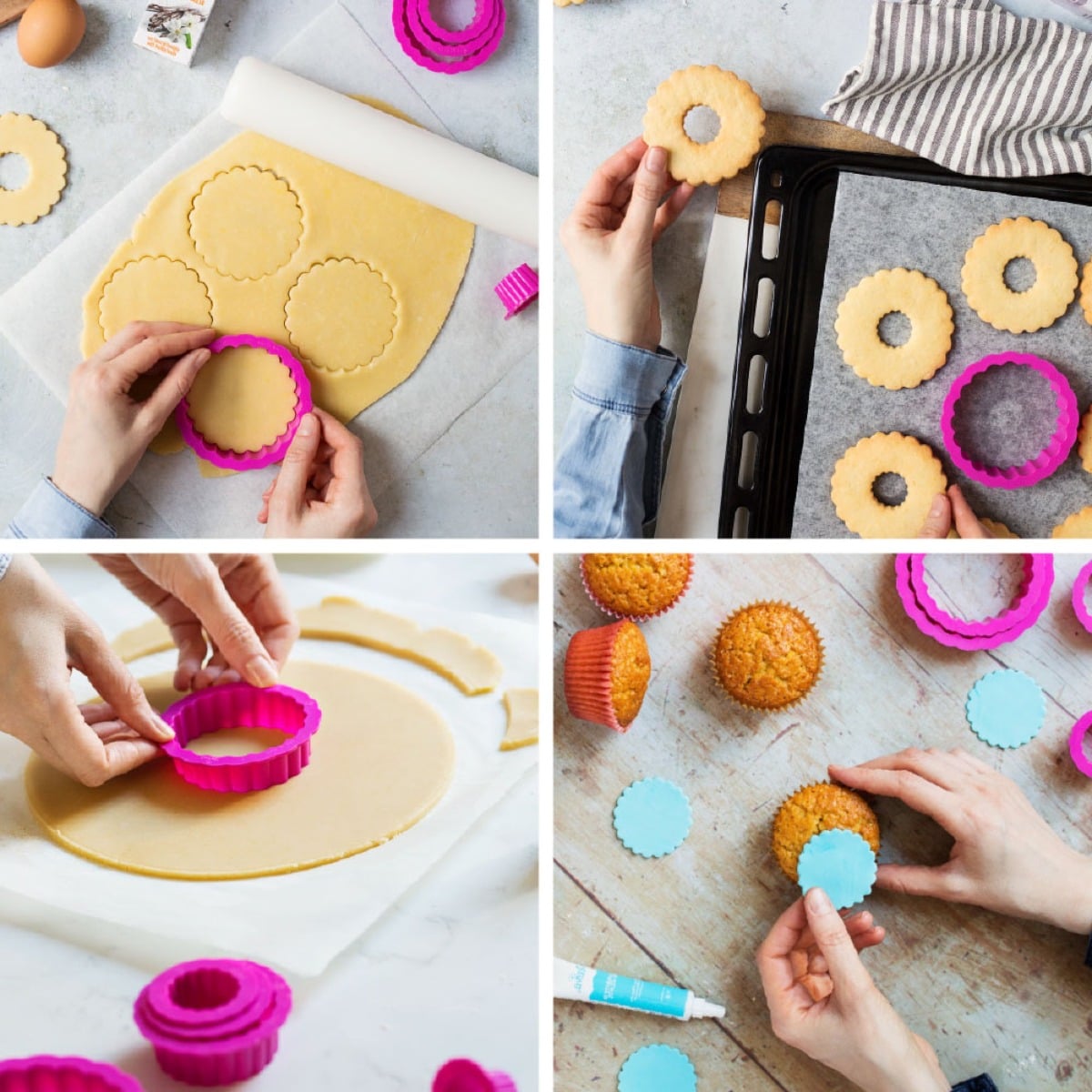 Emporte pièces - Rond Cannelé (6pcs)