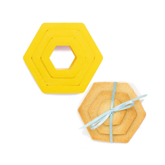 Emporte pièces - Hexagone (3pcs)