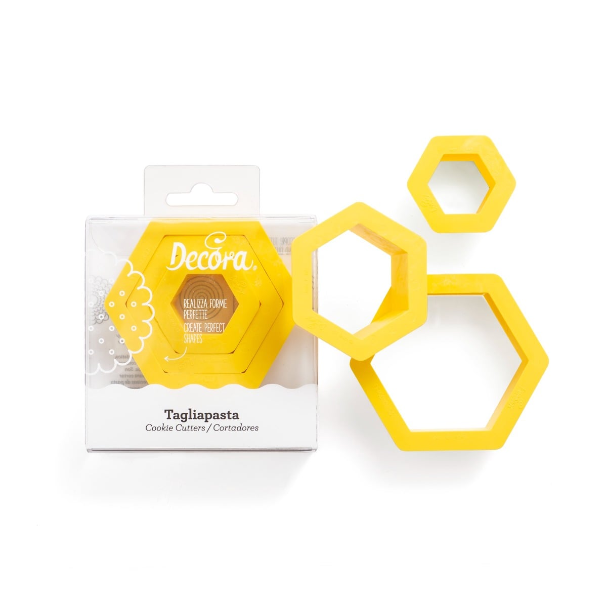 Emporte pièces - Hexagone (3pcs)