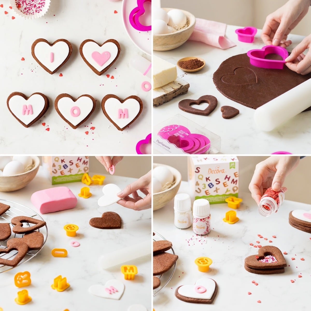 Emporte pièces - Coeur (4pcs)