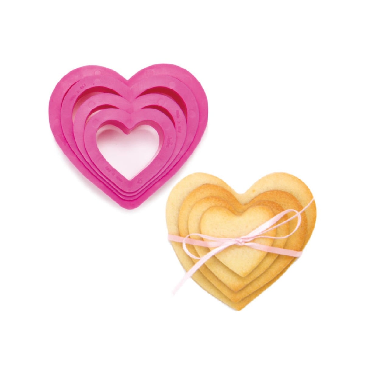 Emporte pièces - Coeur (4pcs)